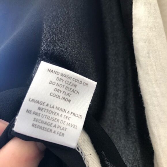 Haute Hippy Hi Low Sheer Back Tank Black - Picture 4 of 5